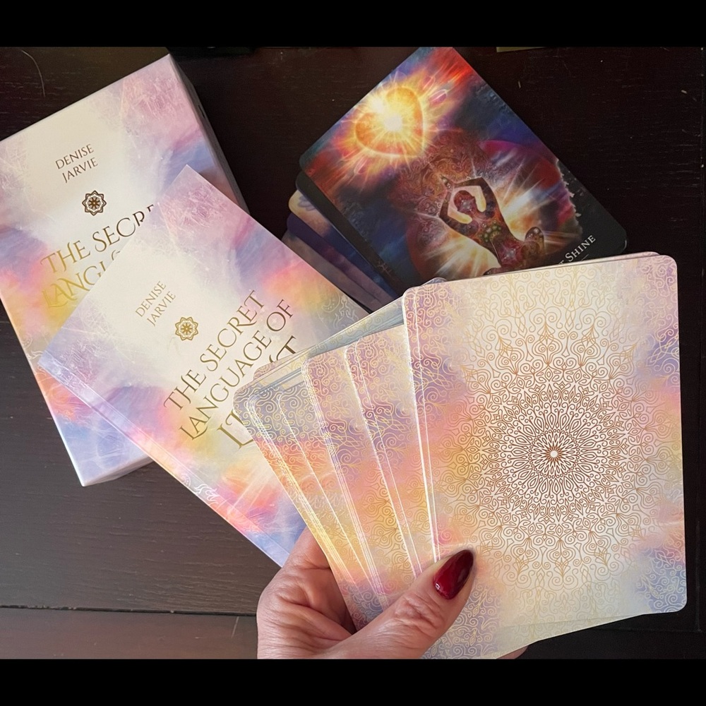 Oracle deck. The secret language of light. Transmissions from your soul.